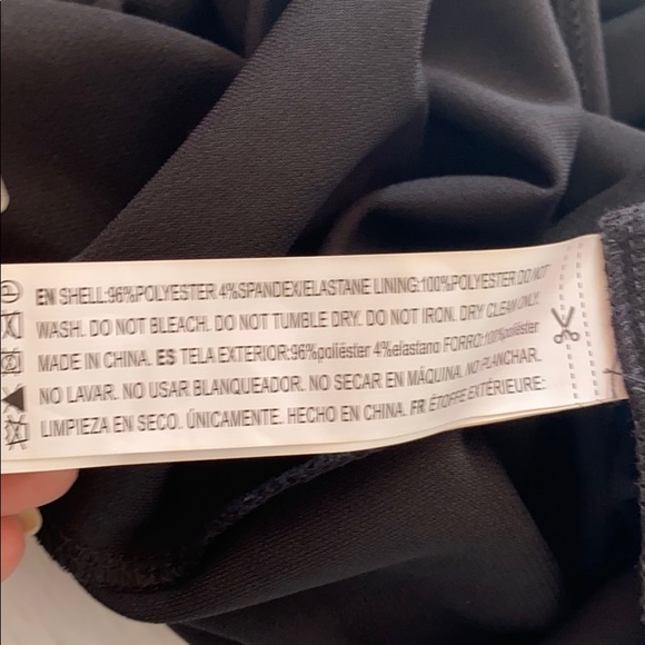 BLACK STRAPPY DRESS WITH RUCHED SIDE - Picture 8 of 8